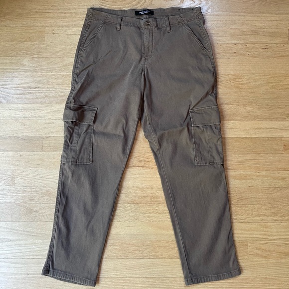 LIVERPOOL LOS ANGELES Cargo Crop Cuffed Pants Size 10 - Picture 2 of 14